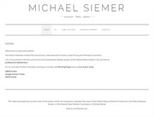 Tablet Screenshot of michael-siemer.com